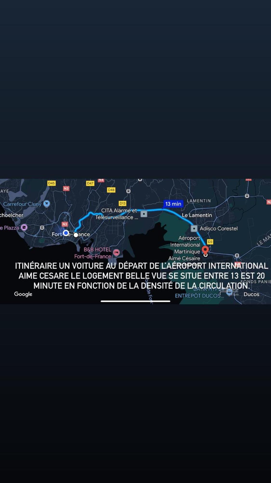 Appartamento Belle Vue Fort-de-France Esterno foto